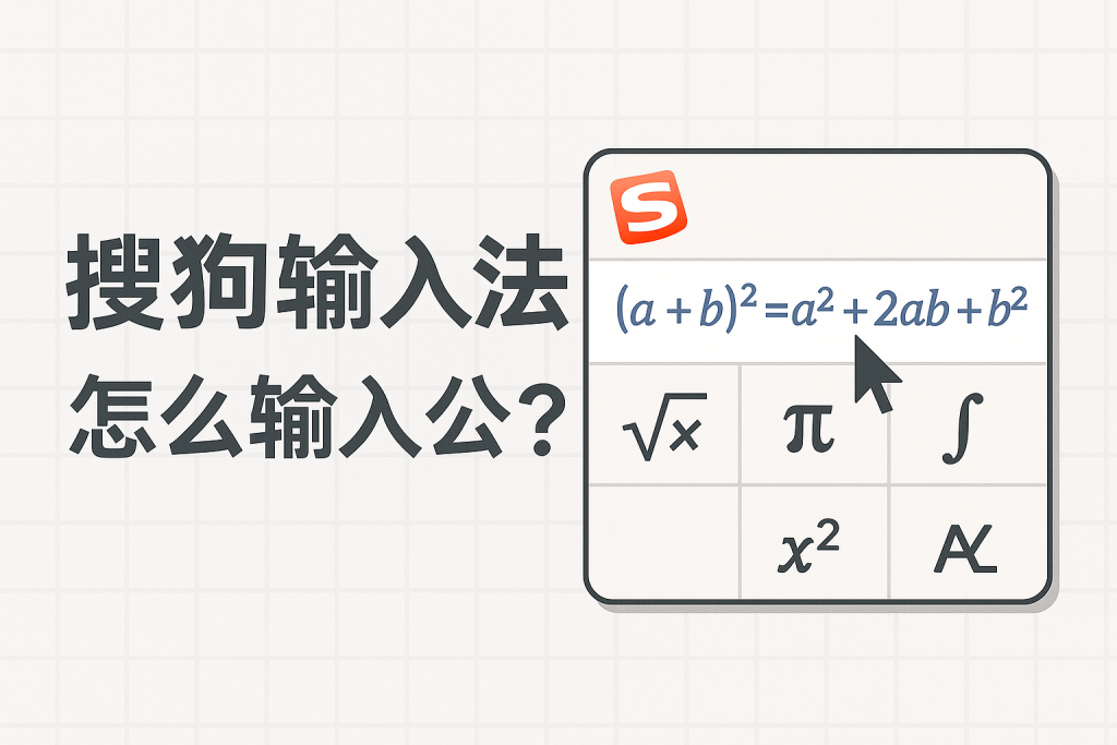 搜狗拼音输入法快捷键技巧